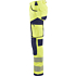 Spodnie Hi-Vis, rozciągliwe w 4 kierunkach, bez kieszeni na gwoździe