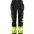 Spodnie robocze rozciągliwe High Vis Green Craftsman klasa 1 2643 GSTP