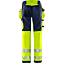Spodnie robocze rozciągliwe High Vis Green Craftsman klasa 2 2644 GSTP