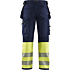 Hi-vis bukser med 4-vejs stretch