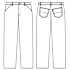 Bukser m. stretch og jeans-look, Club-Classic