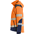 Lekka, zimowa kurtka softshell z podszewką Hi-Vis