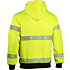 4470Y Safety hoodie, white yellow