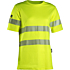4481 Women's safety t-shirt, hi-vis yellow