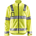 High vis softshell jakke