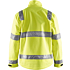 High vis softshell jakke