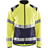 High vis softshell jakke