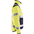 High vis softshell jakke