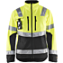 High vis softshell jakke