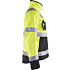 High vis softshell jakke