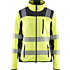 Hi-vis strikket damejakke