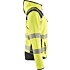 Hi-vis strikket damejakke