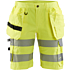 Dame hi-vis shorts med stretch