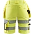 Dame hi-vis shorts med stretch