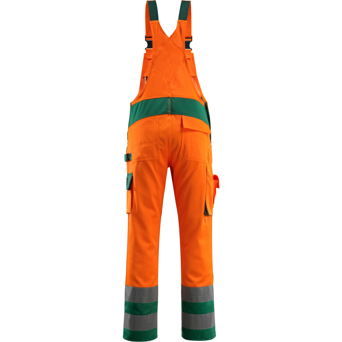 Spodnie ogrodniczki z kieszeniami na nakolanniki