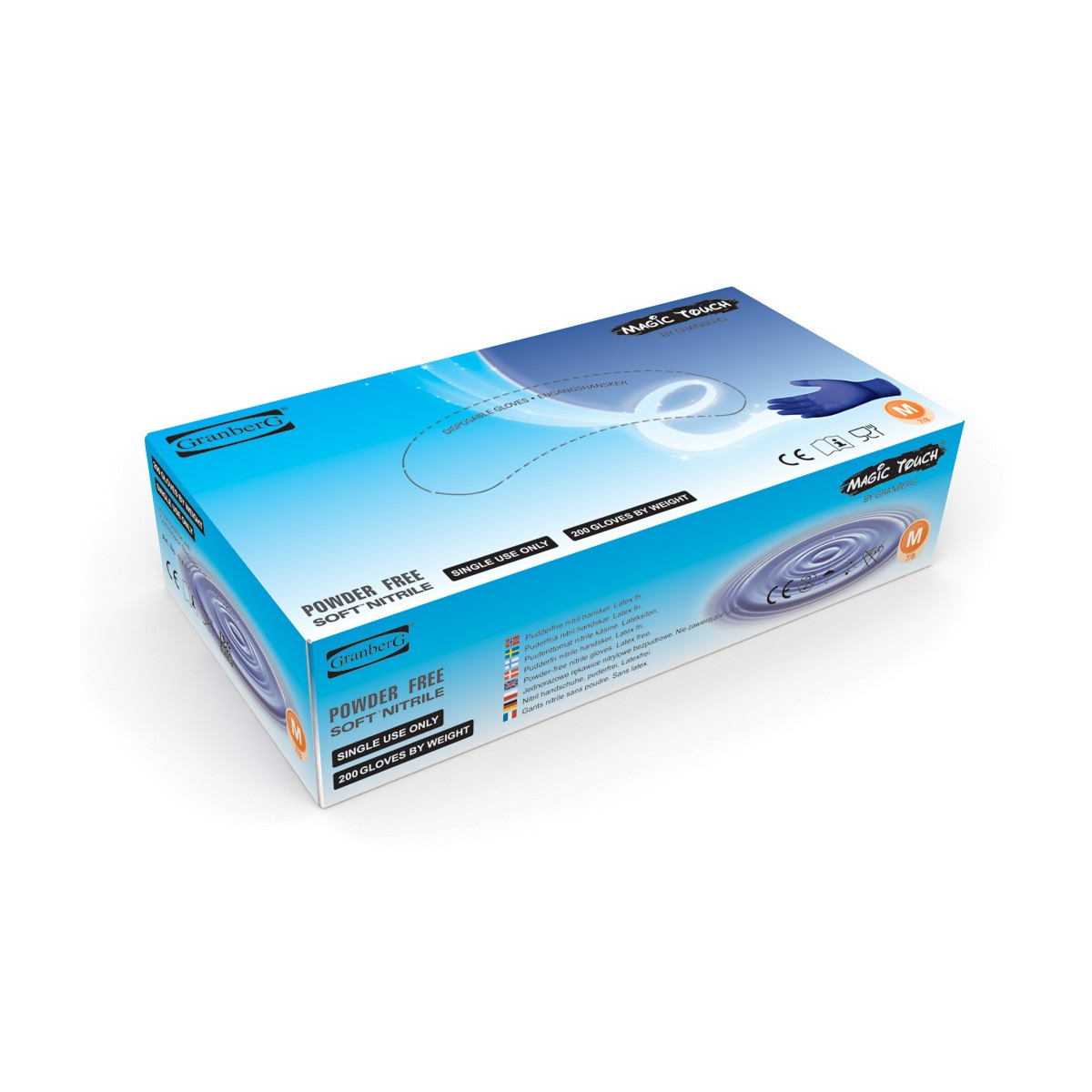 Rękawiczki jednorazowe Magic Touch®, 10 par
