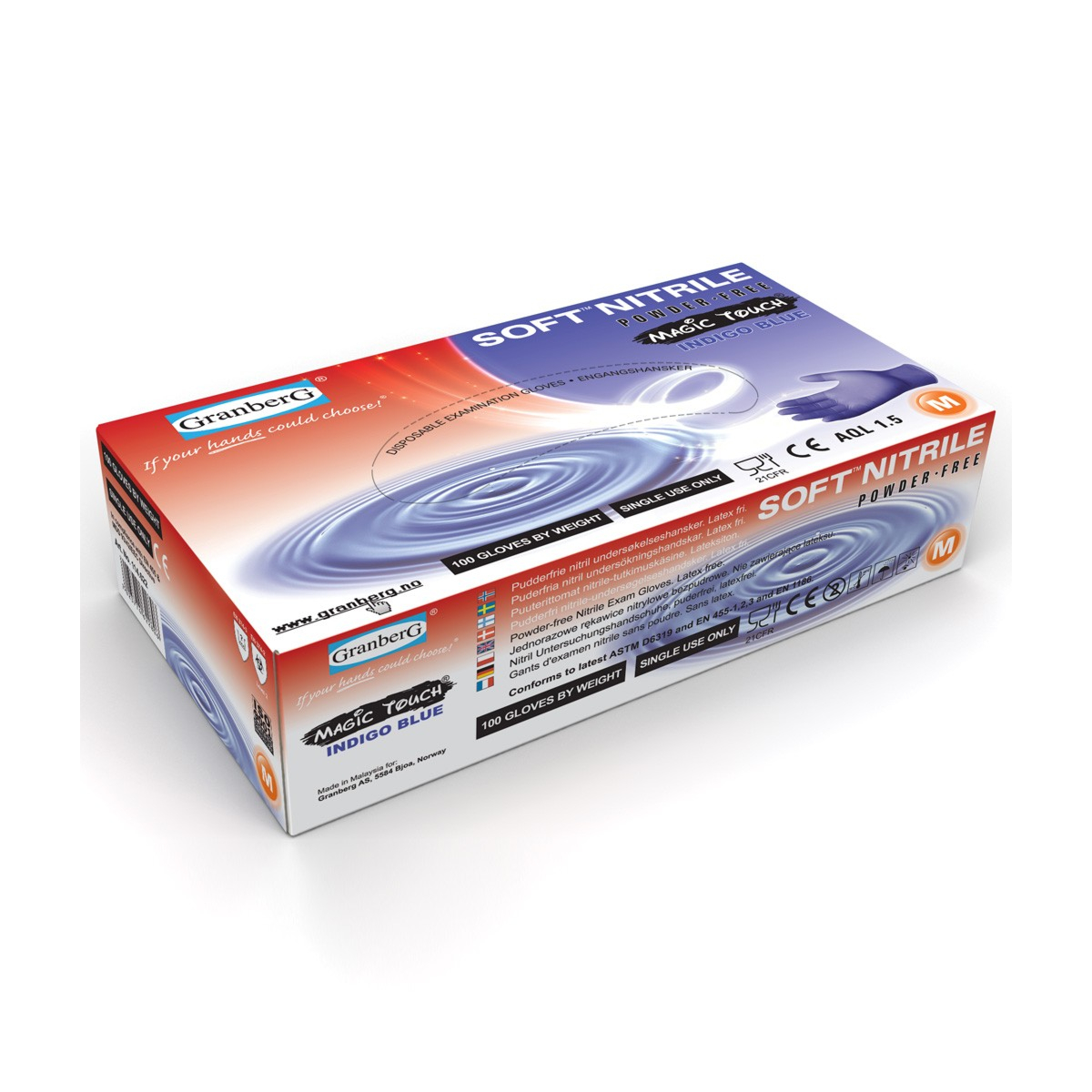 Rękawiczki jednorazowe Magic Soft And Strong Touch®, 10 par