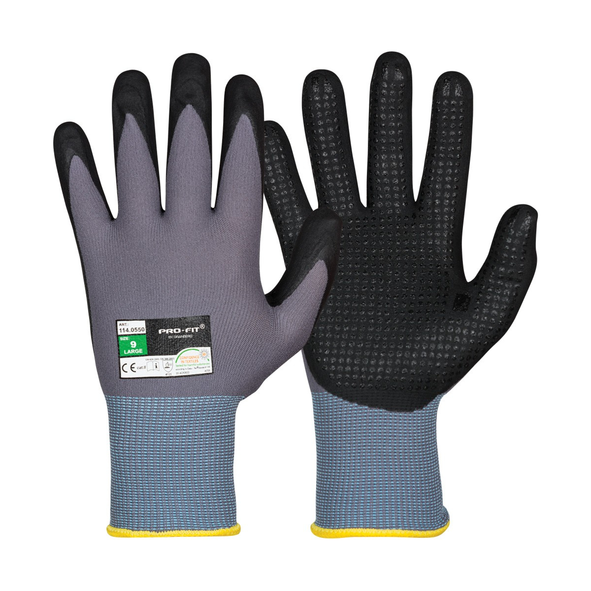 Rękawice montażowe Powerfit®, Oeko-Tex® 100 Approved, 12 par