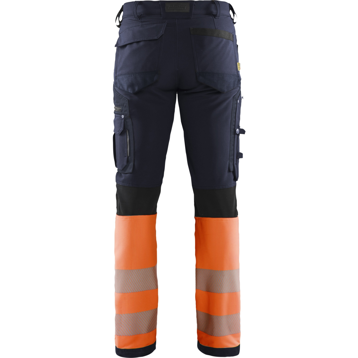 Spodnie Hi-Vis 4-way stretch bez kieszeni na gwoździe
