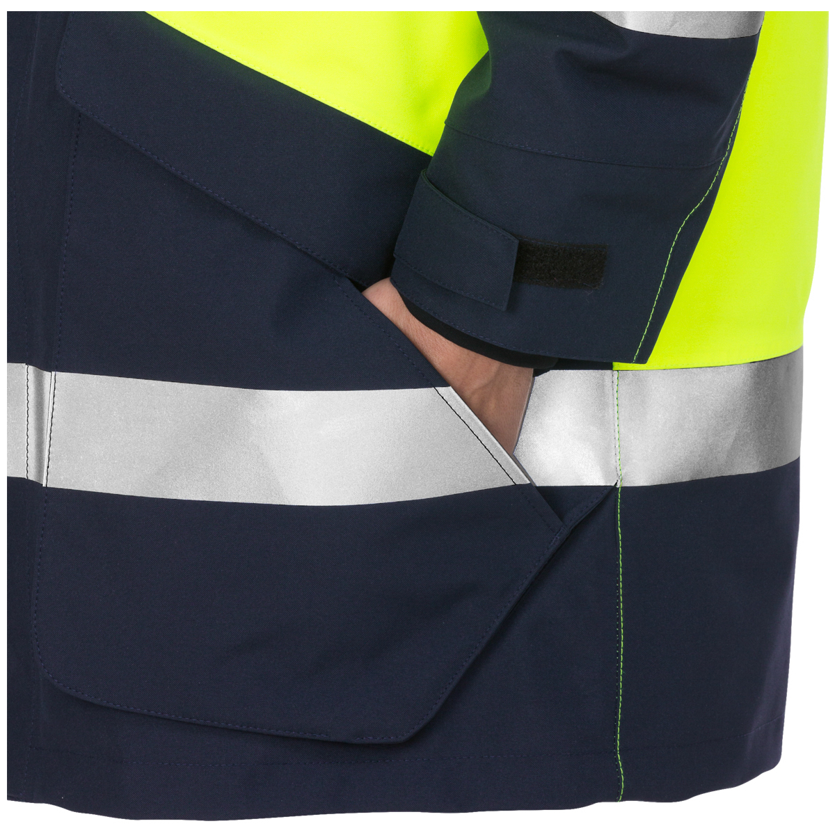 Kurtka parka GORE-TEX 3 w 1 o wysokiej widoczności, klasa 3 4989 GXB