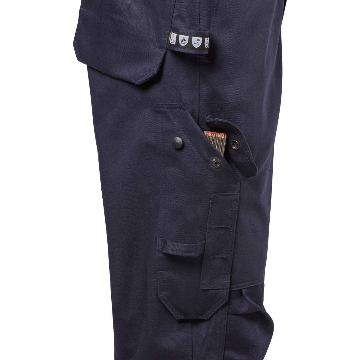 Kombinezon ostrzegawczy o wysokiej widoczności, klasa 3 8084 FLAM