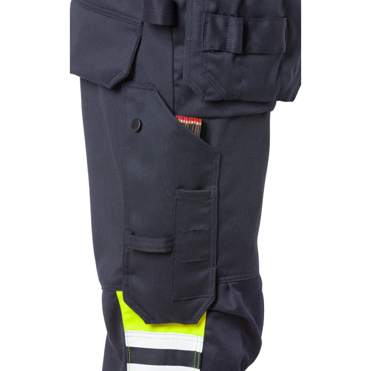 Spodnie rzemieślnicze Flamestat Highvis Stretch klasa 1 2163 ATHF