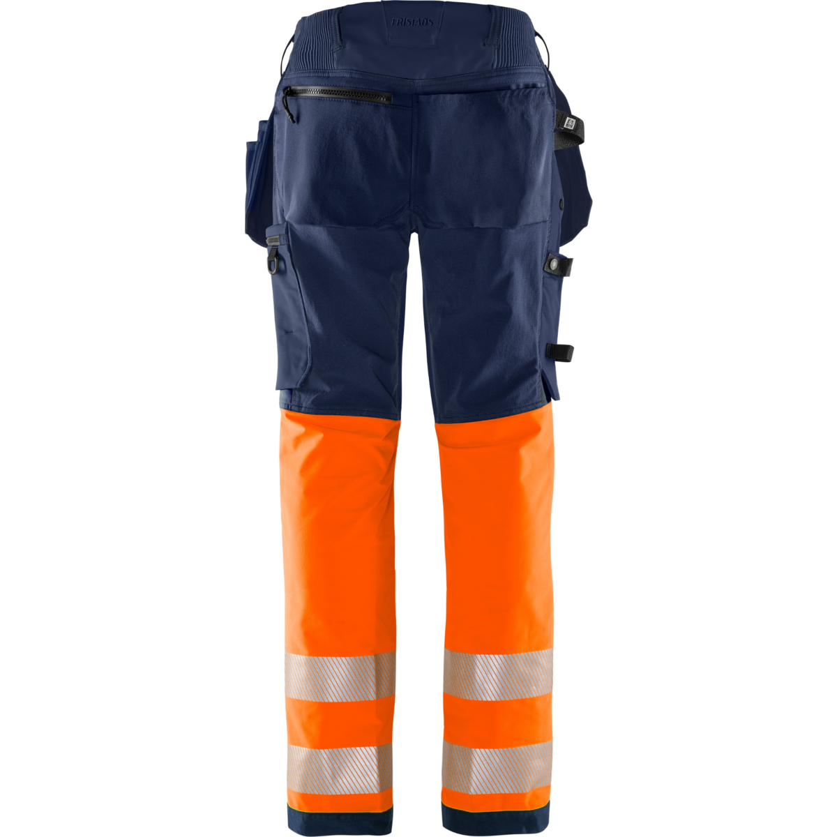 Spodnie damskie ze stretchem High Vis Green Craftsman klasa 1 2663 GSTP