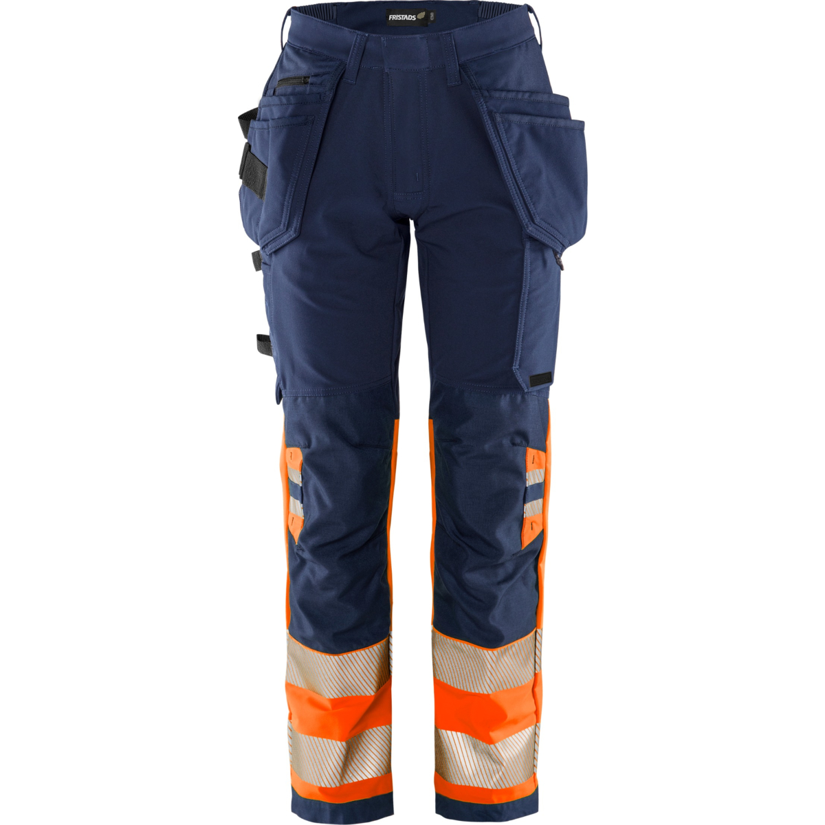 Spodnie damskie ze stretchem High Vis Green Craftsman klasa 1 2663 GSTP