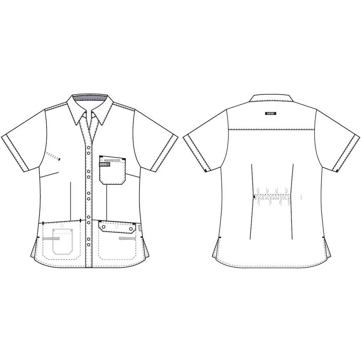 Casualowa tunika/koszula damska, Piknik