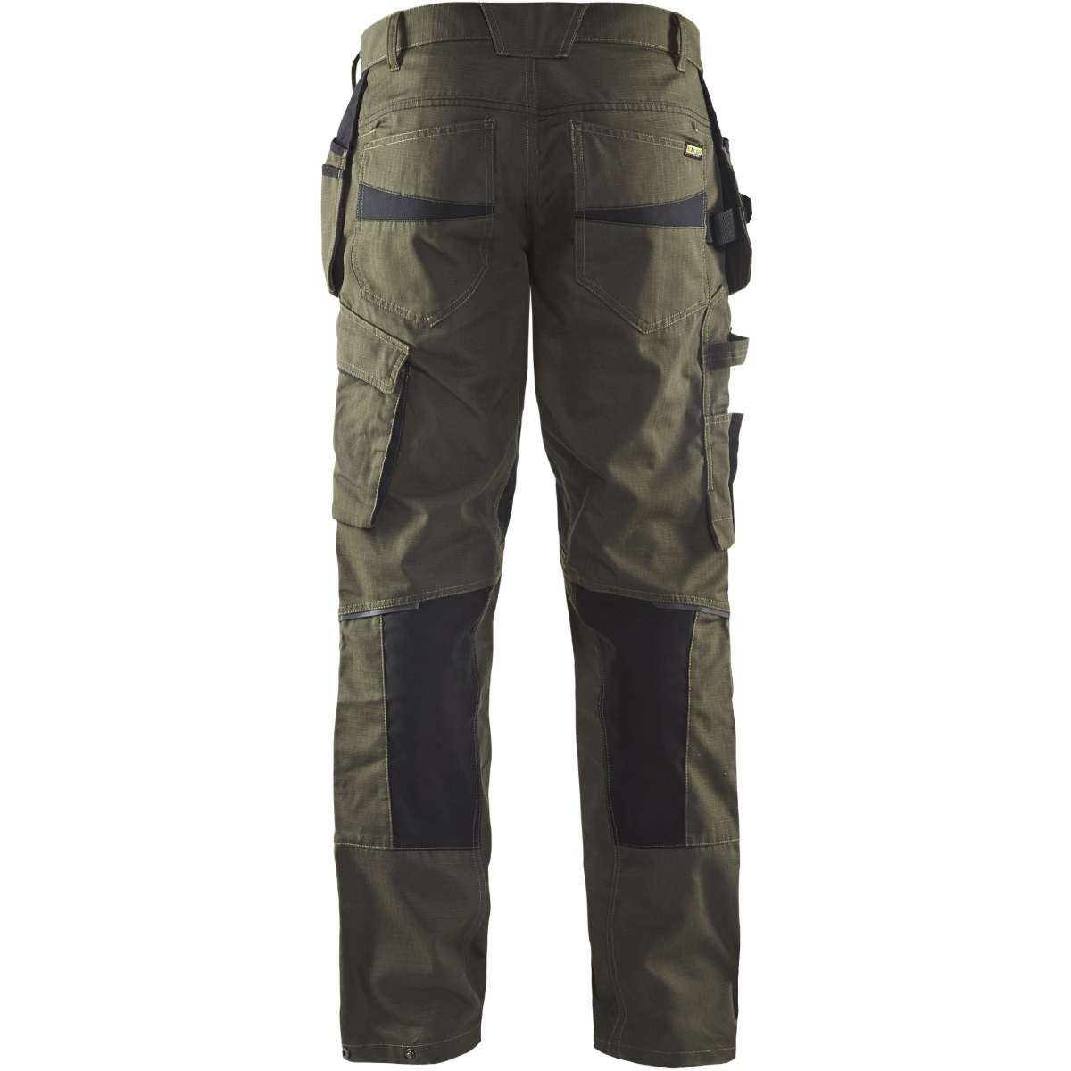 Spodnie służbowe z rozciągliwymi kieszeniami i kieszeniami na gwoździe
