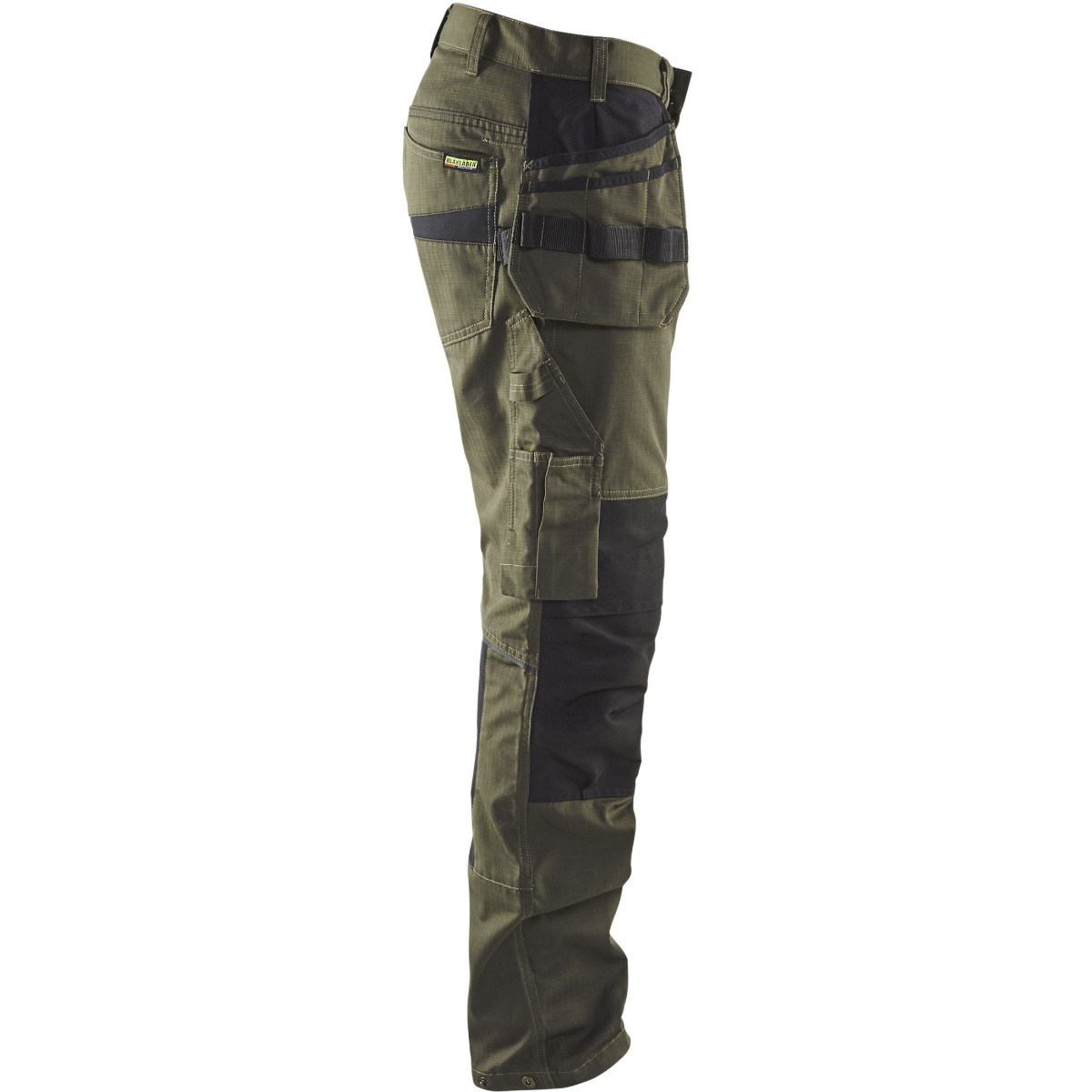 Spodnie służbowe z rozciągliwymi kieszeniami i kieszeniami na gwoździe