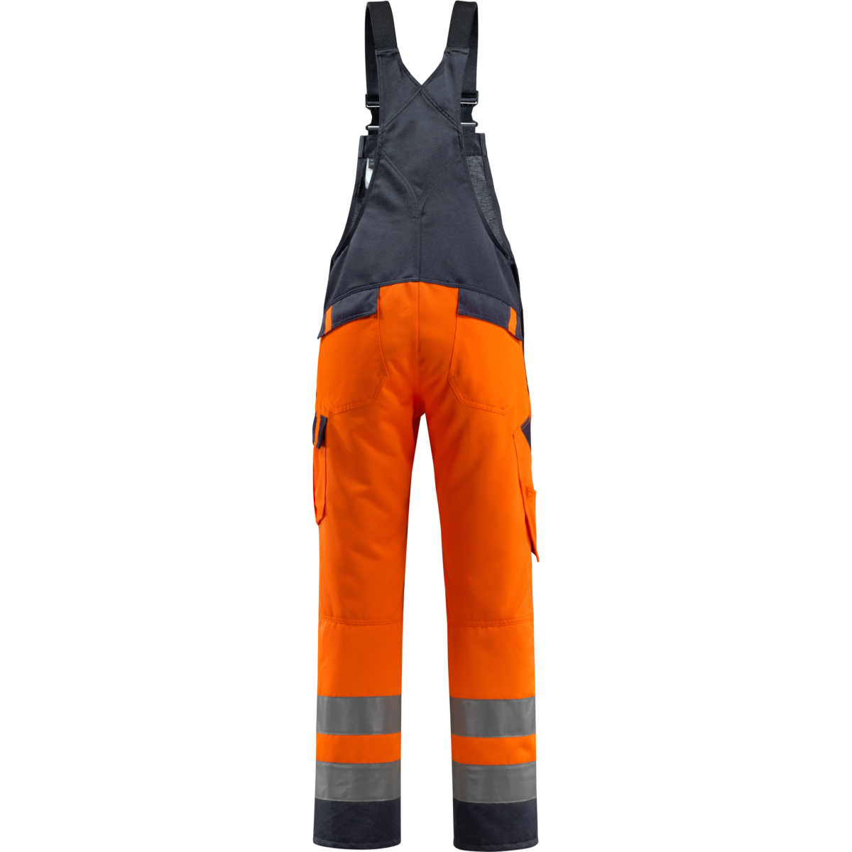 Spodnie ogrodniczki z kieszeniami na nakolanniki