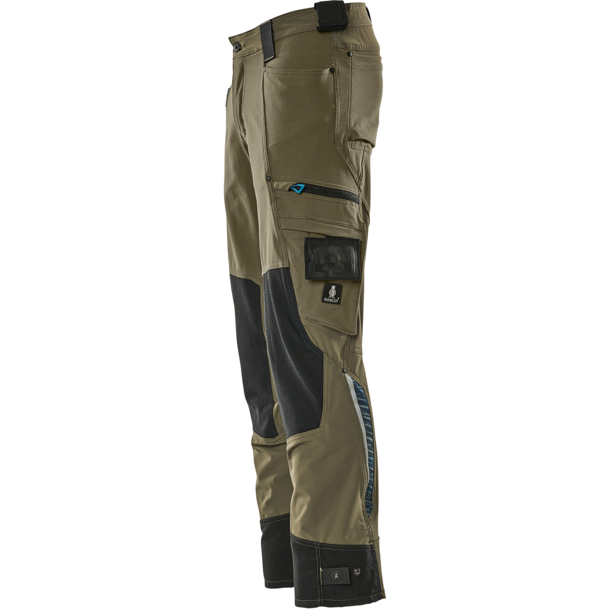 Spodnie z kieszeniami na nakolanniki