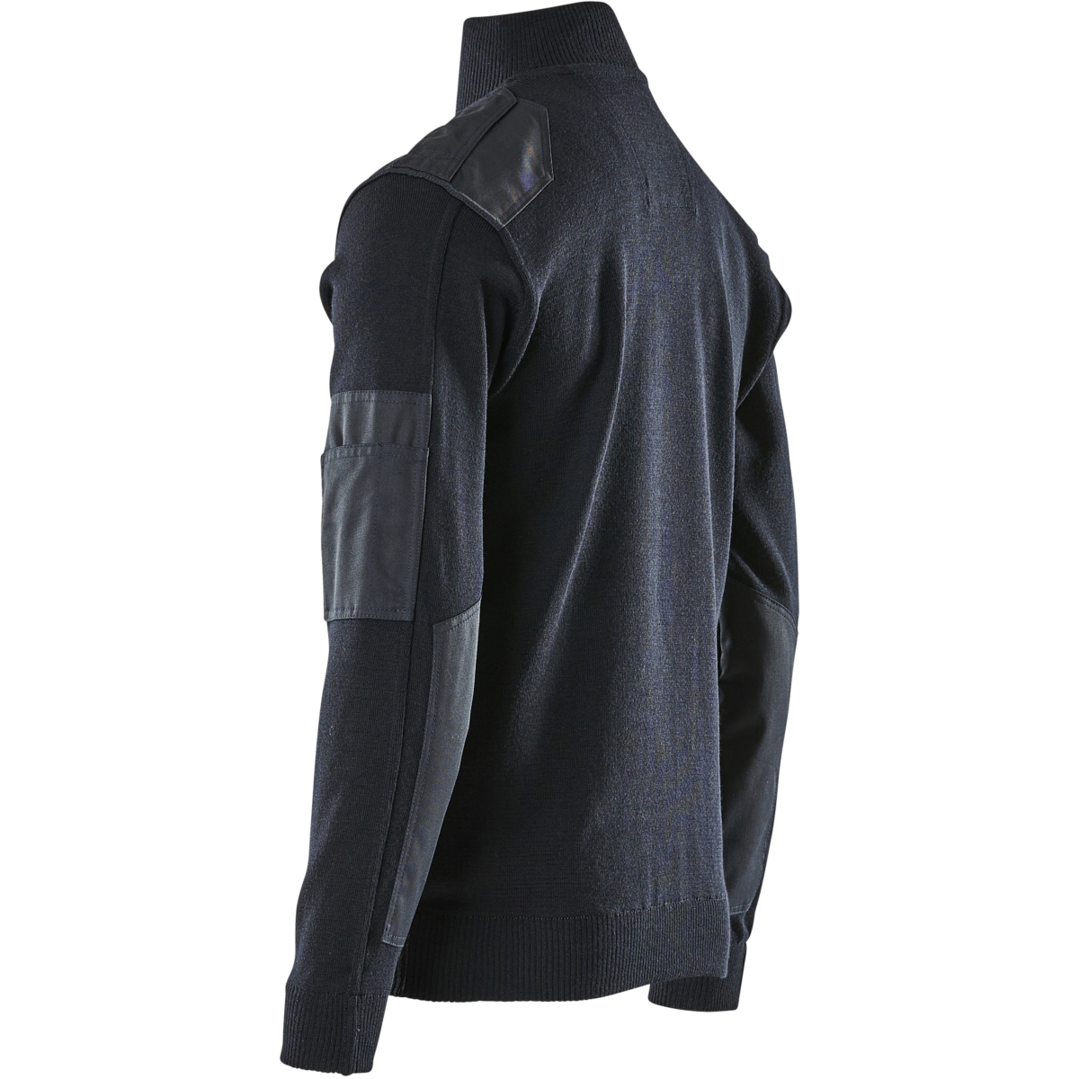 Sweter dzianinowy z zamkiem błyskawicznym do połowy