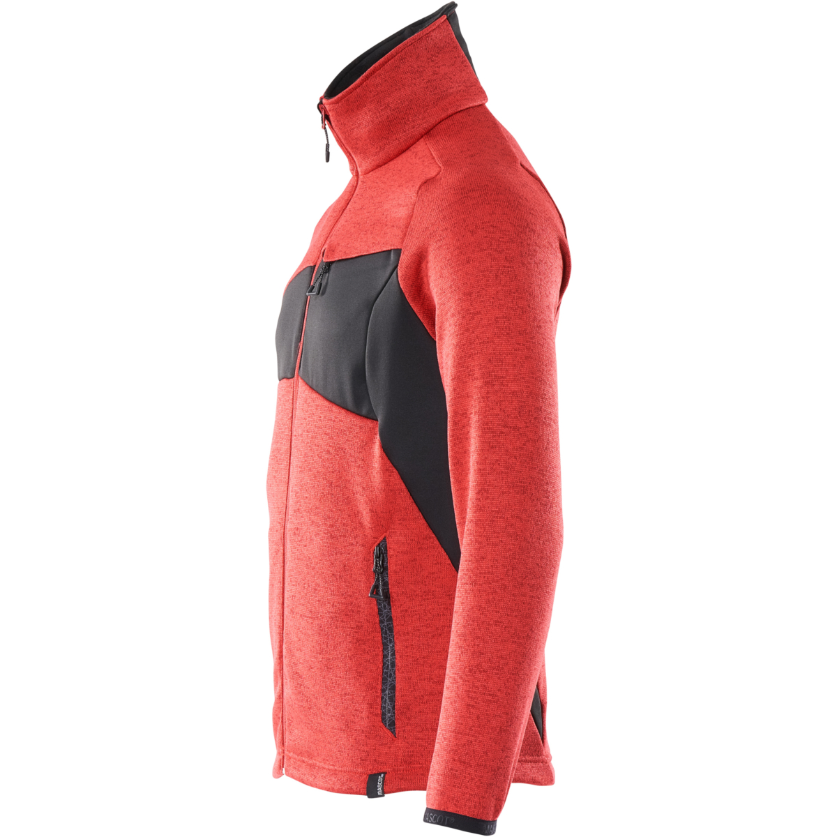 Sweter dzianinowy z zamkiem błyskawicznym