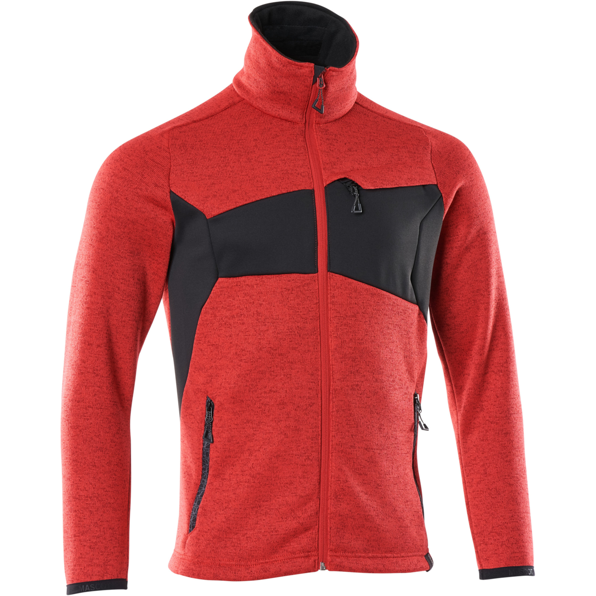 Sweter dzianinowy z zamkiem błyskawicznym