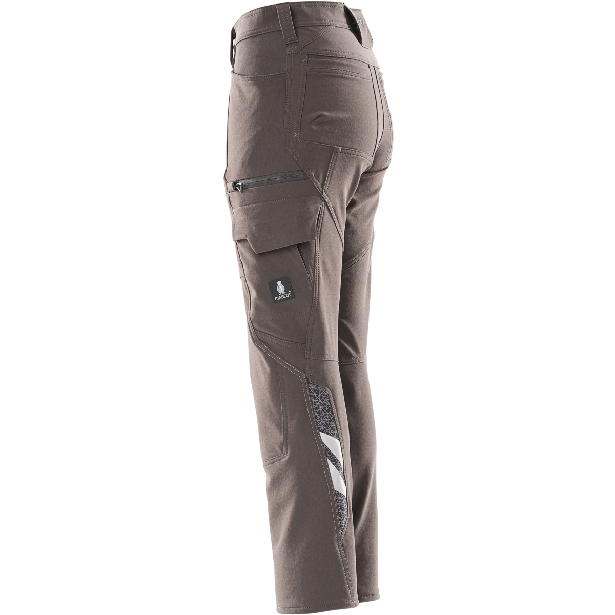 Spodnie z kieszeniami na udach