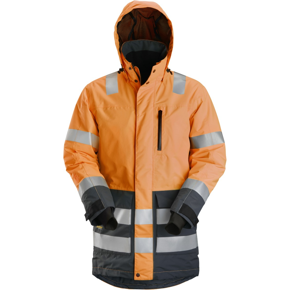 Wodoodporna Parka High-Vis Klasa 3