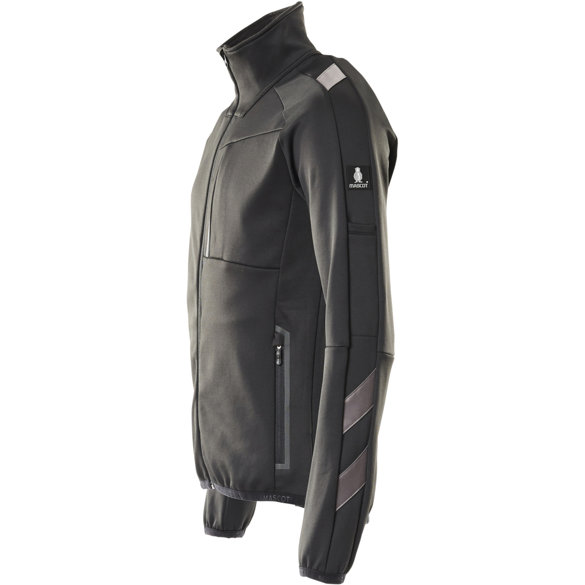 Sweter polarowy z zamkiem błyskawicznym