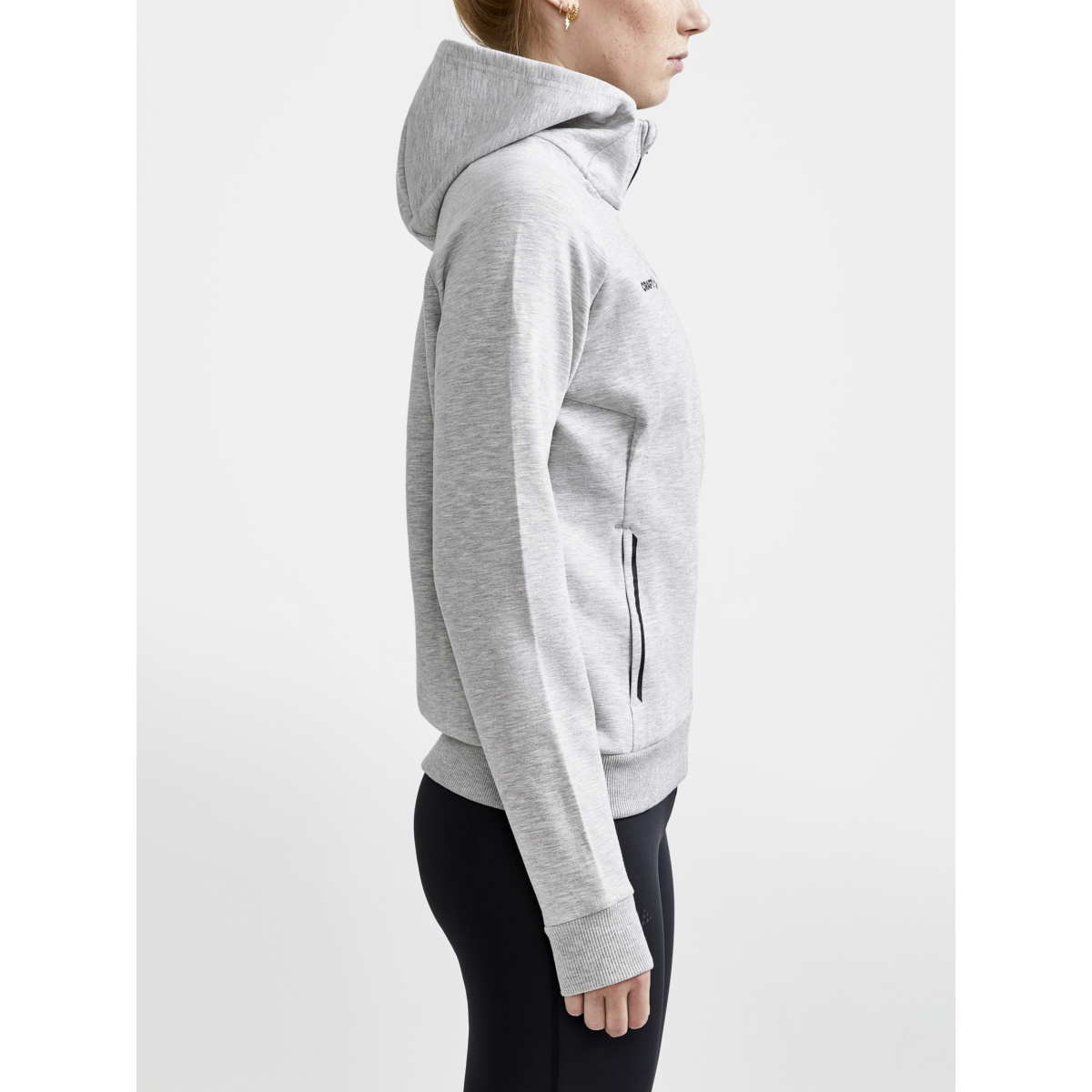 Bluza z kapturem CORE Soul z zamkiem błyskawicznym