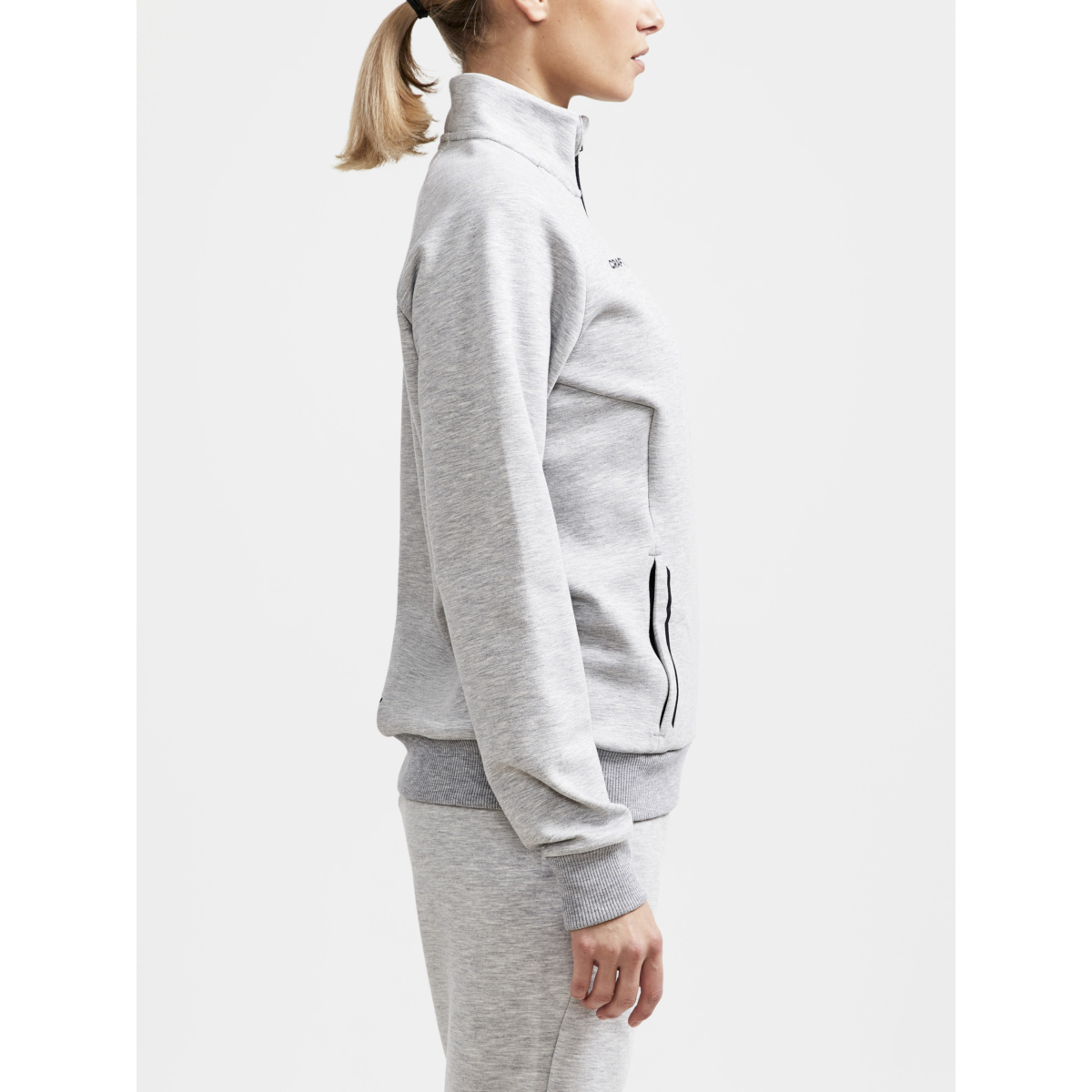 Kurtka Core Soul z zamkiem błyskawicznym w kolorze czarnym