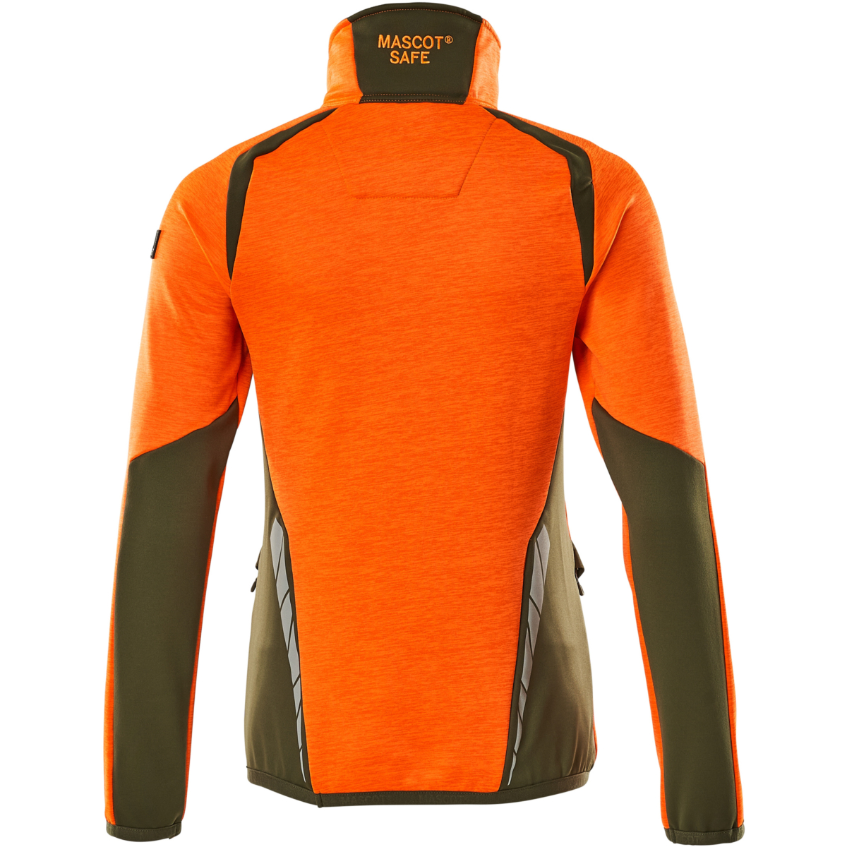 Sweter polarowy z zamkiem błyskawicznym do połowy