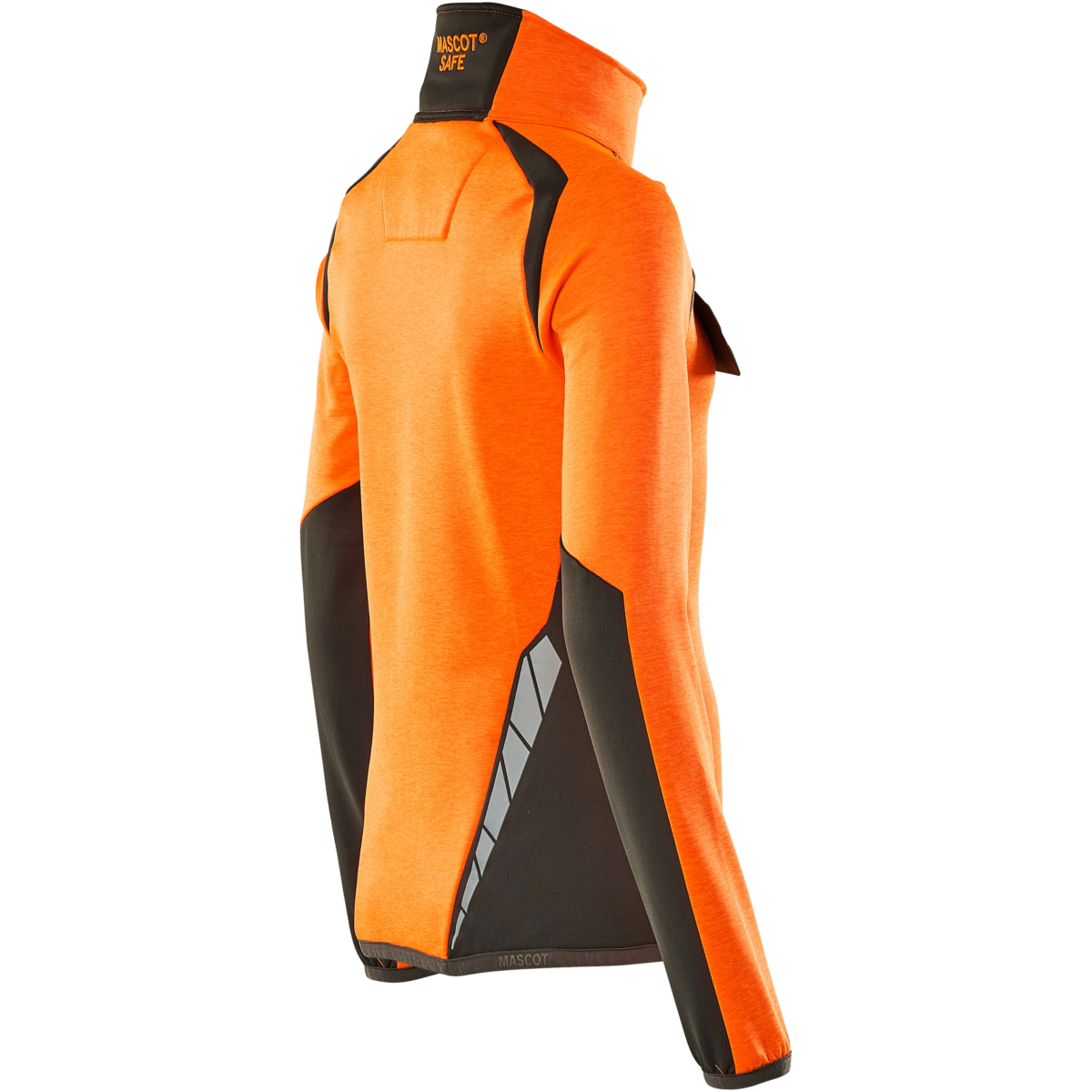 Sweter polarowy z zamkiem błyskawicznym