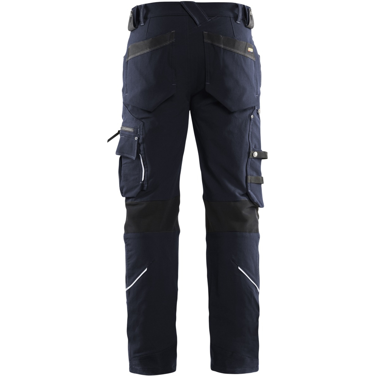 Spodnie rzemieślnicze 4-kierunkowe elastyczne bez kieszeni na gwoździe X1900