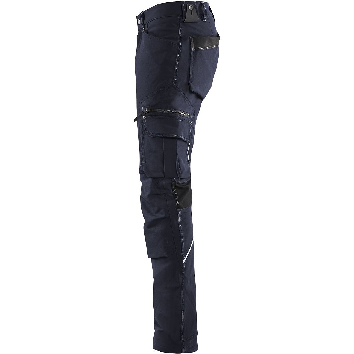 Spodnie rzemieślnicze 4-kierunkowe elastyczne bez kieszeni na gwoździe X1900