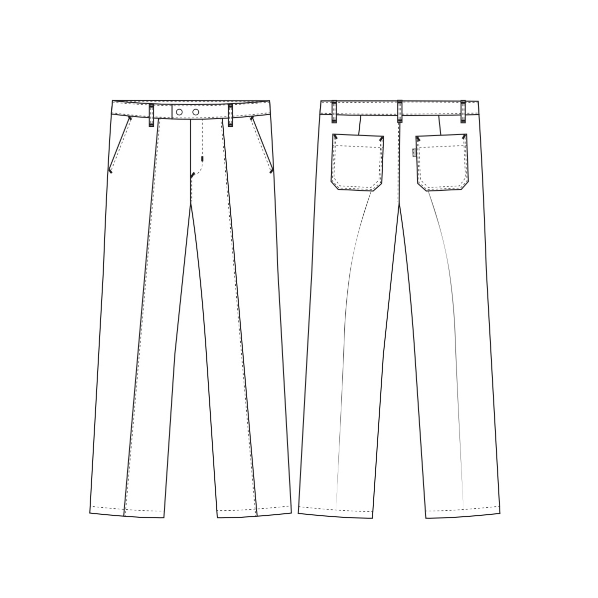 Spodnie, Club-Classic