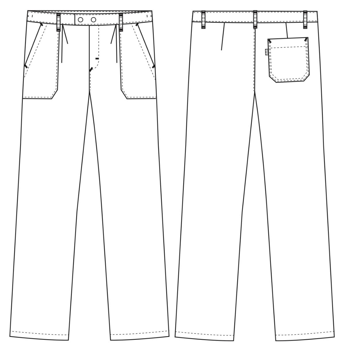 Spodnie, Club-Classic