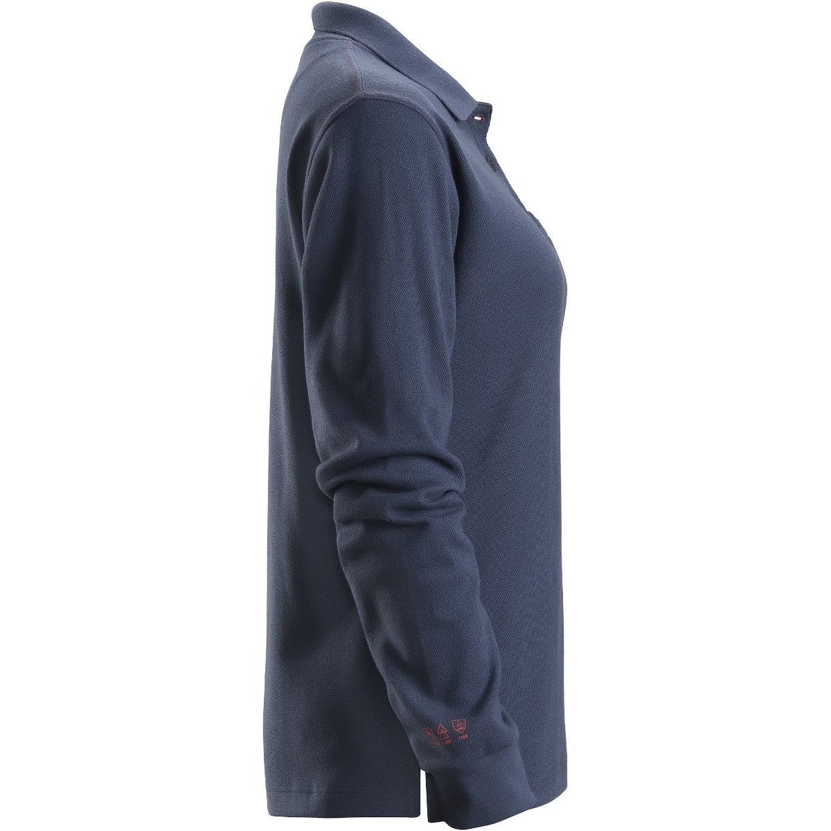 Koszulka polo damska z długim rękawem