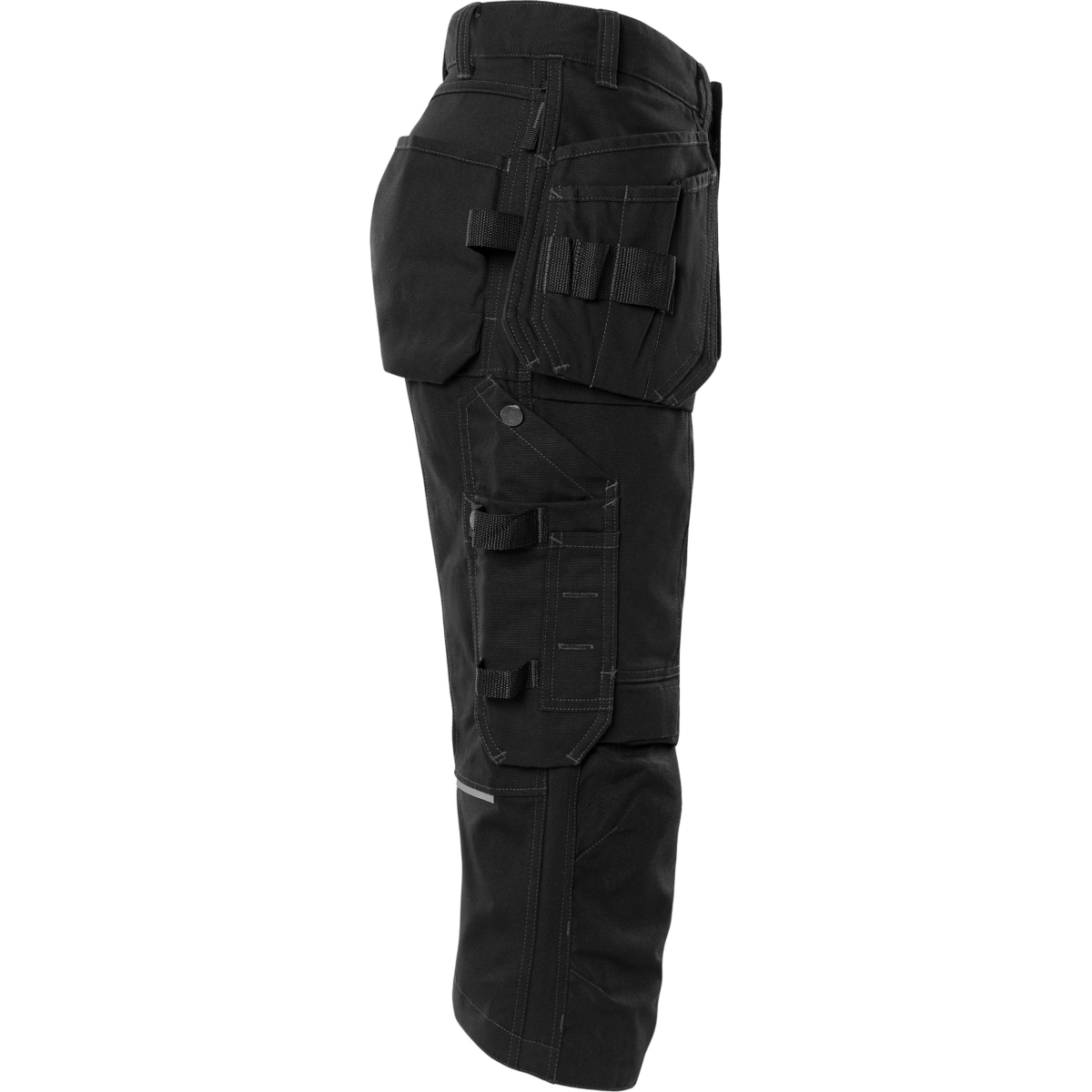 Zielone spodnie pirackie ze stretchem rzemieślniczym 2531 GCYD