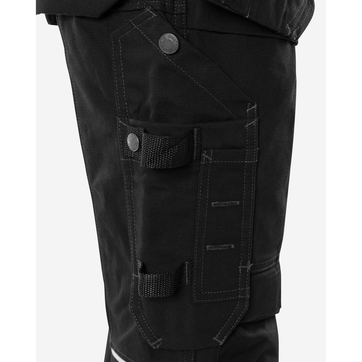 Zielone spodnie pirackie ze stretchem rzemieślniczym 2531 GCYD